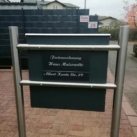 Appartement Haus Maisonette Am Harz